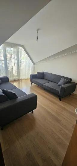 Marmaris Camii Avlu Viertel Im Pool‑komplex Luxus 3+1 zu vermieten möbliert Dach Duplex