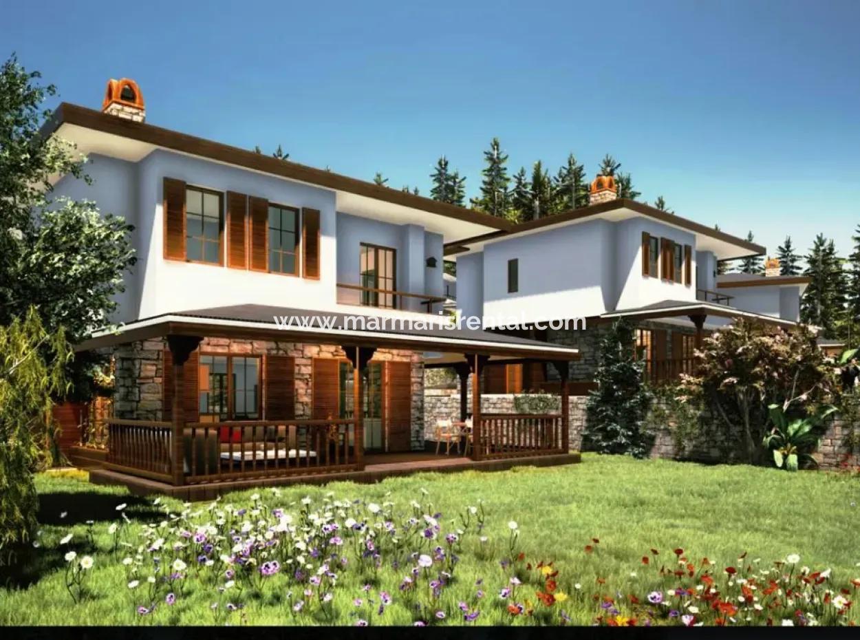 Unsere Ökologische Villa Mit Freistehendem Pool Steht 15 Km Von Marmaris Entfernt Zum Verkauf.