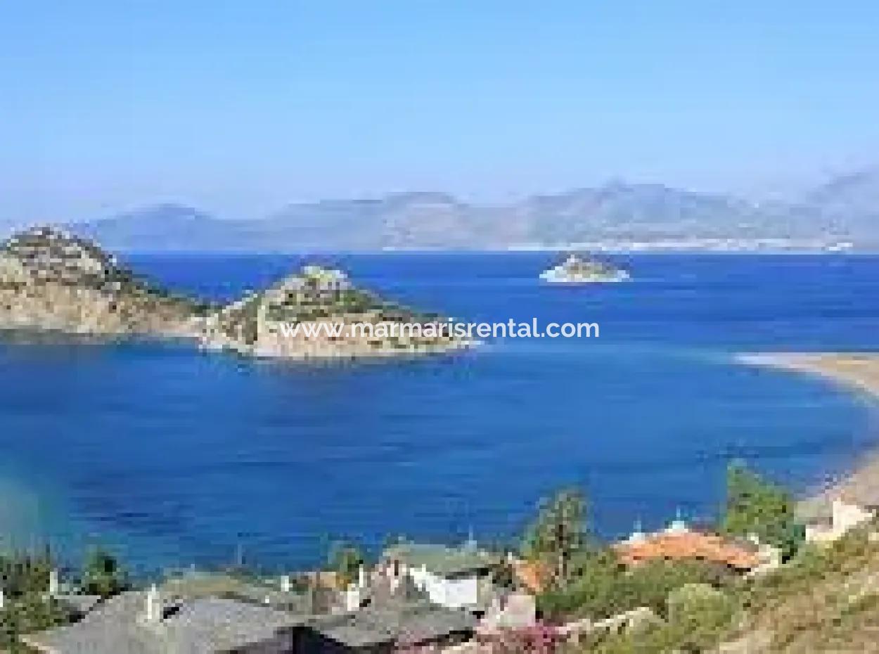 Grundstück Zum Verkauf Geeignet Für Den Bau Eines Hotels Am Meer Mit 10000M2 Tourismus Zonierung An Der Küste In The District Of Datca