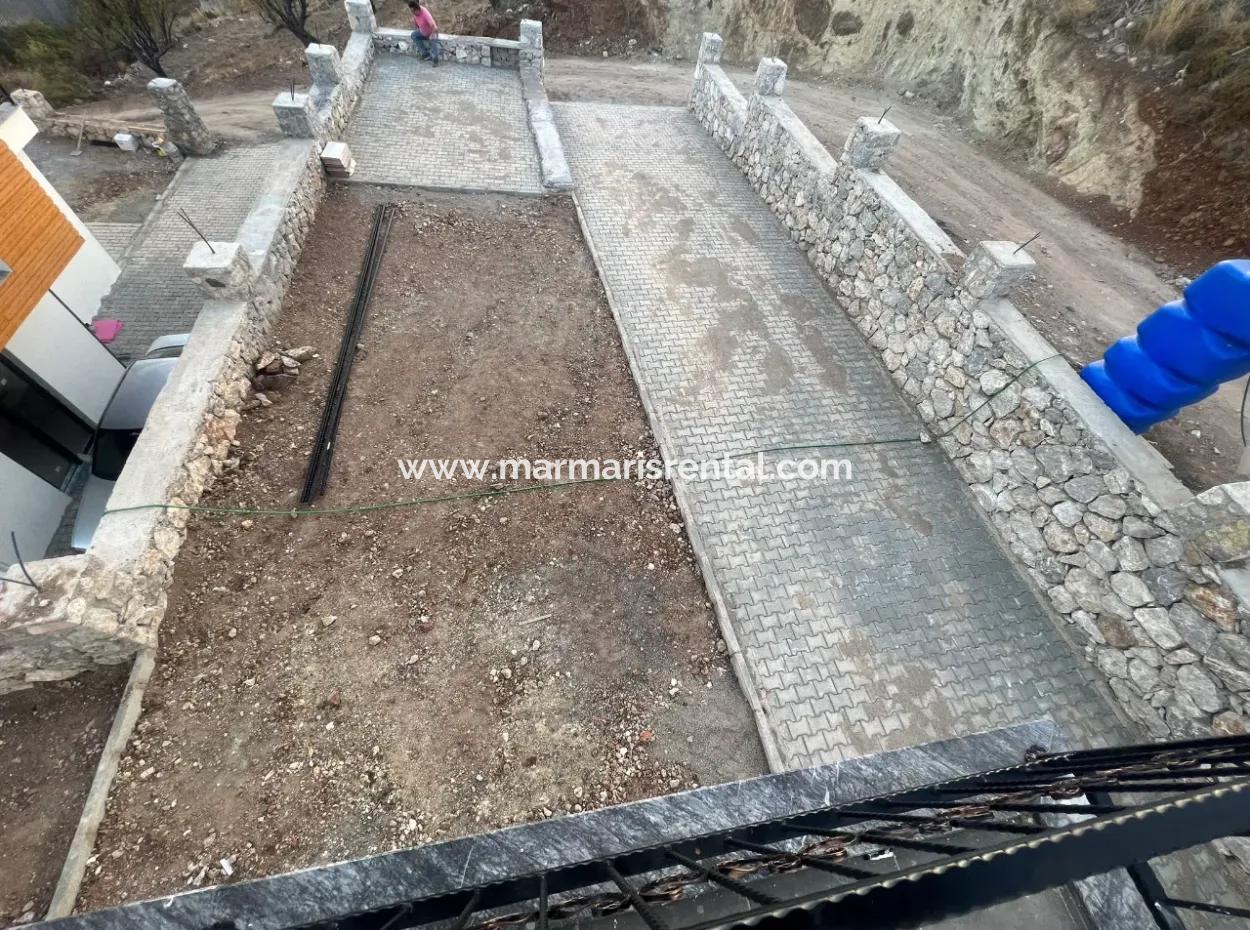 Villa Zum Verkauf In Marmaris Bozburun Nachbarschaft Mit Meerblick, Freistehendem Garten, Parkplatz