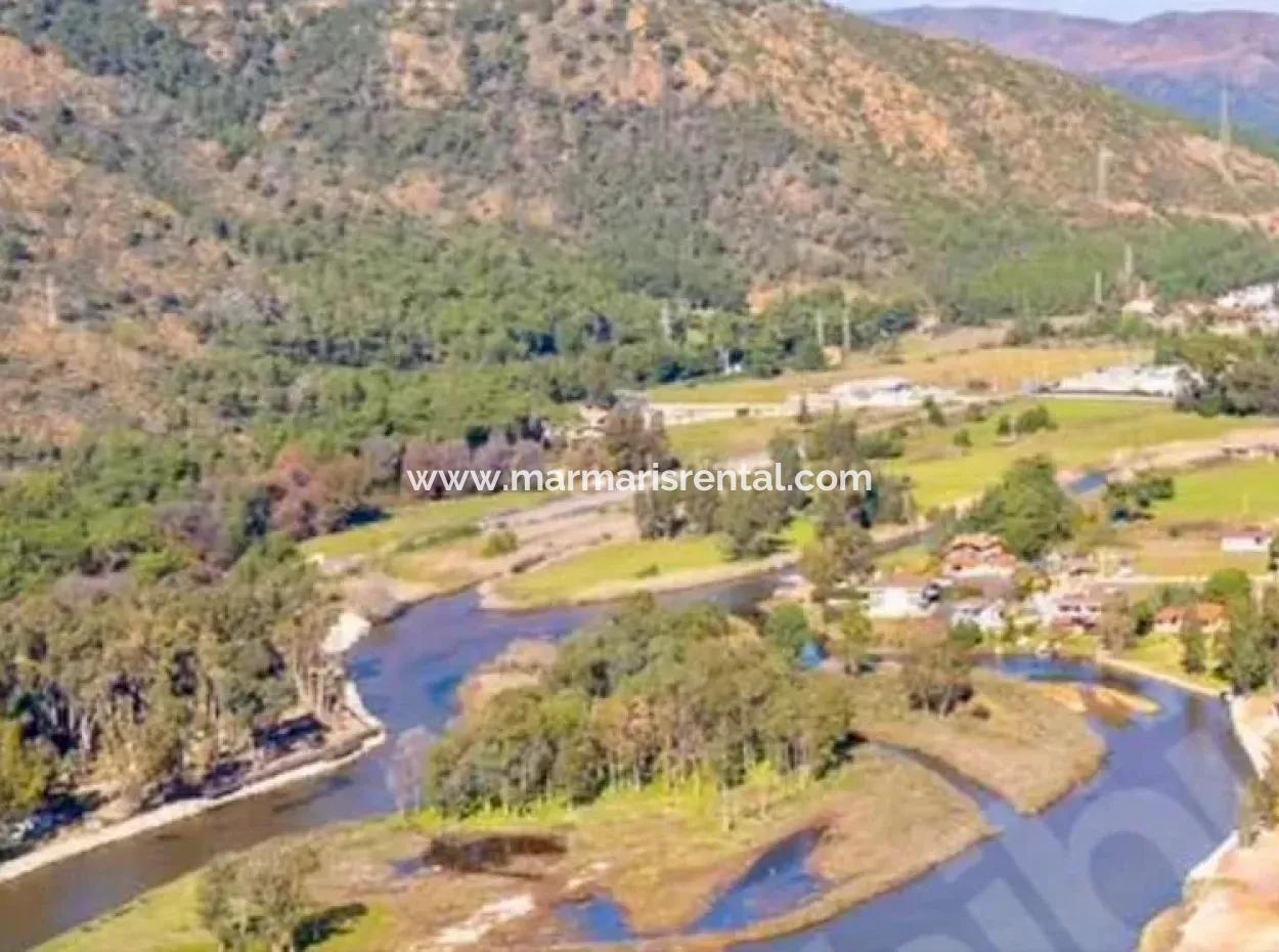 Grundstück Zum Verkauf In Der Bucht Von Marmaris Hisarönü In Einem 6500M2 Großen Tourismusgebiet Am Meer