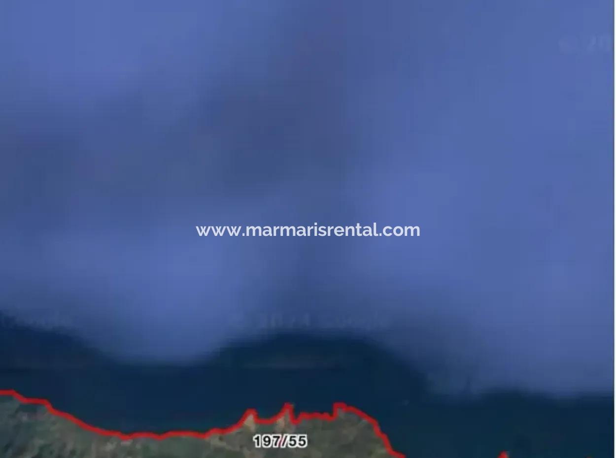 Grundstück Zum Verkauf Im Viertel Avlana Des Bezirks Datca In Der Nähe Des Meeres Von 5200M2, Geeignet Für Investitionen