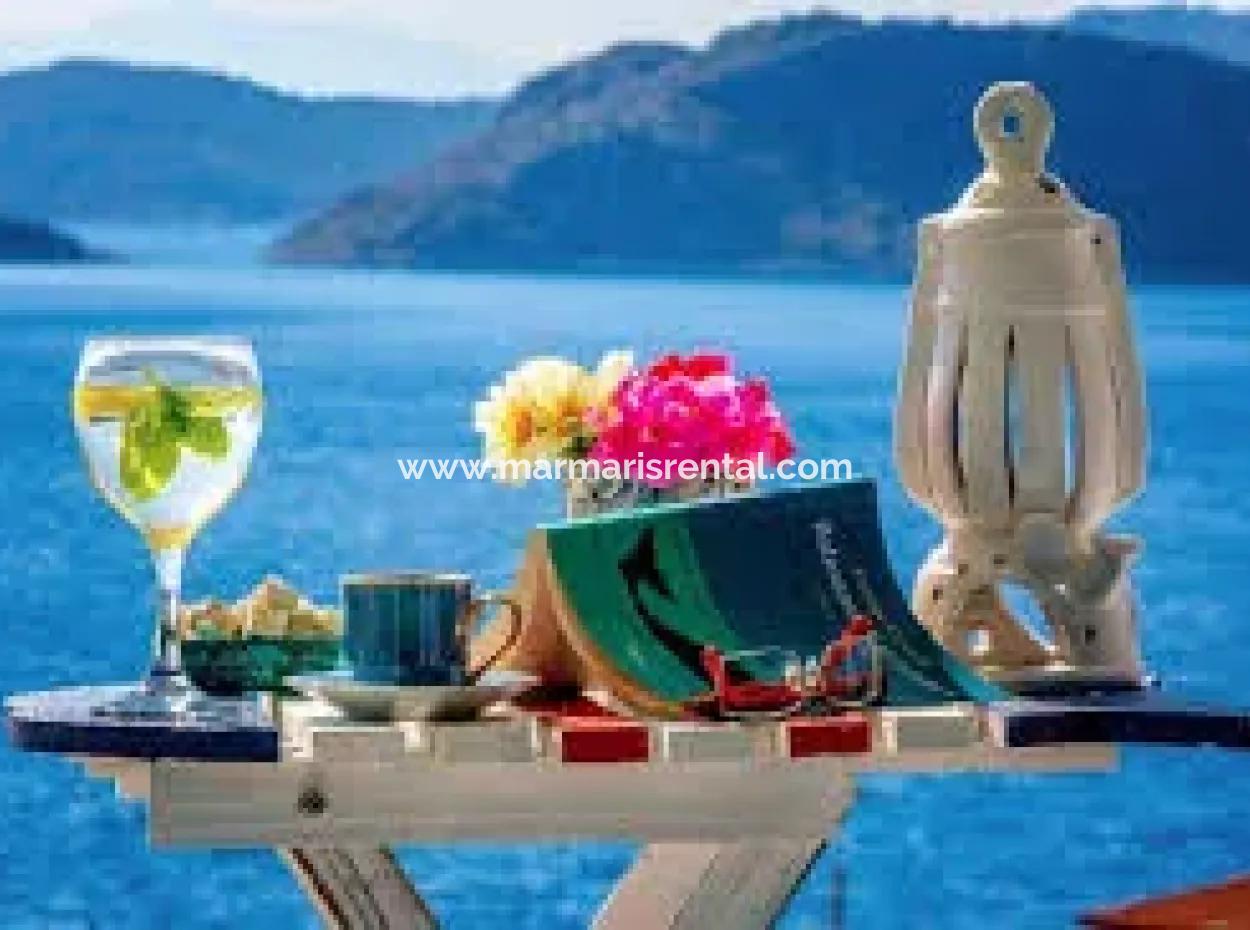 290M2 Grundstück Zum Verkauf Am Meer In Marmaris Söğüt Village Vom Immobilienmakler