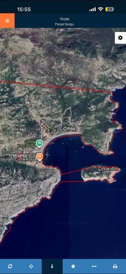 Marmaris Çiftlik Dorf In 2500m2 Nahe Am Meer Satılık Privatbesitz
