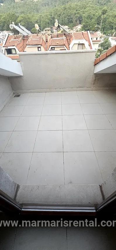 In Beldibi, a spacious and airy 3+1 rental apartment In a brand new building In excellent condition