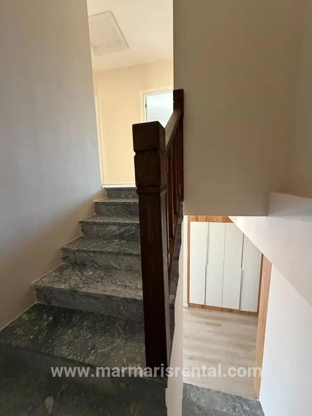 2+1 Bedroom Detached house For rent in Çetibeli Nbh. Marmaris - 140 m²