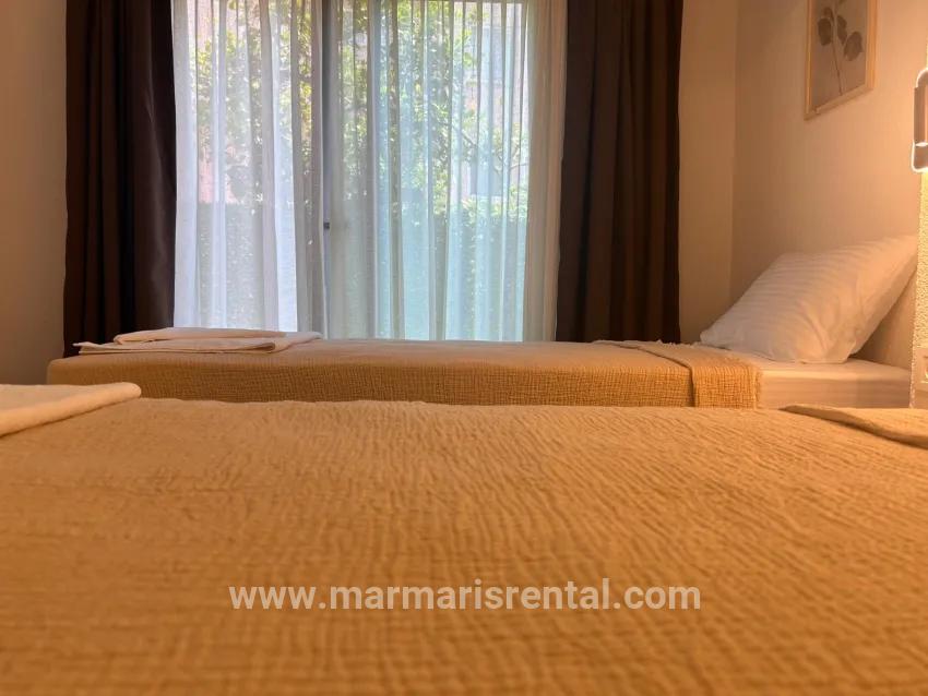 2+1 Bedroom Apartment For rent in Çıldır Nbh. Marmaris - 75 m²