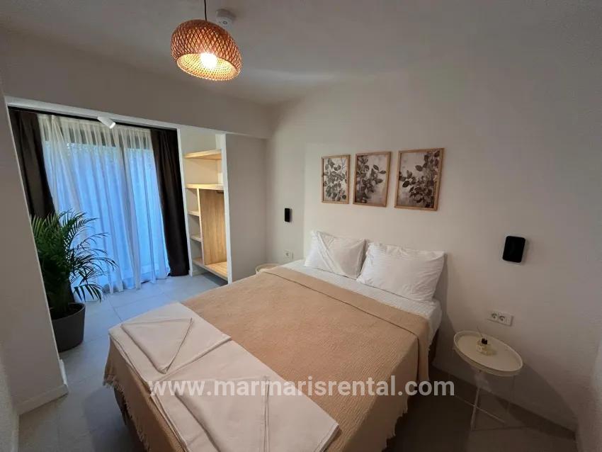 2+1 Bedroom Apartment For rent in Çıldır Nbh. Marmaris - 75 m²