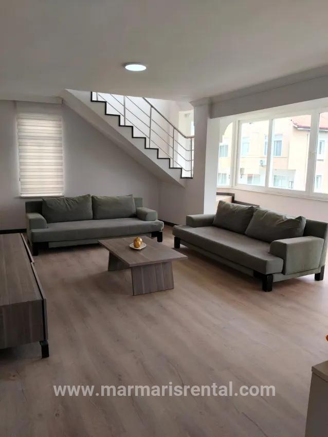 3+2 Bedroom Apartment For sale in Çıldır Nbh. Marmaris - 170 m²