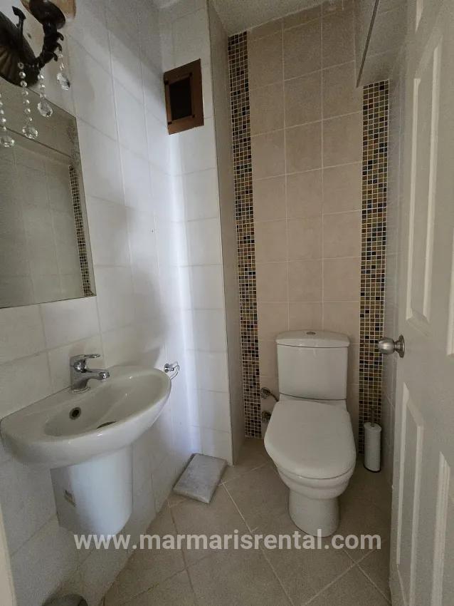 3+1 Bedroom Apartment For rent in Çıldır Nbh. Marmaris - 160 m²
