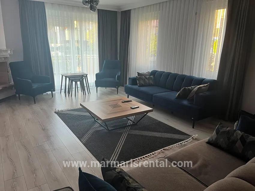 3+1 Bedroom Detached house For rent in Kemeraltı Nbh. Marmaris - 200 m²