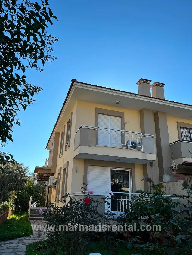 3+1 Bedroom Detached house For rent in Kemeraltı Nbh. Marmaris - 200 m²