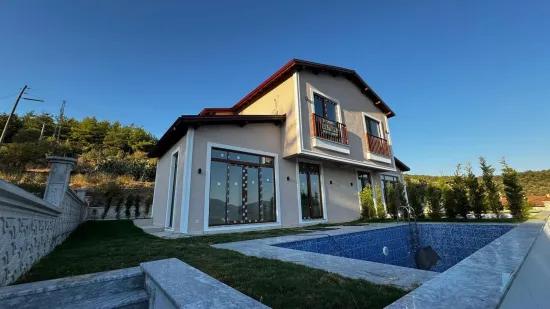 Muğla Ula Kızılyaka In Unobstructed View, Private Pool Detached For Sale Villa