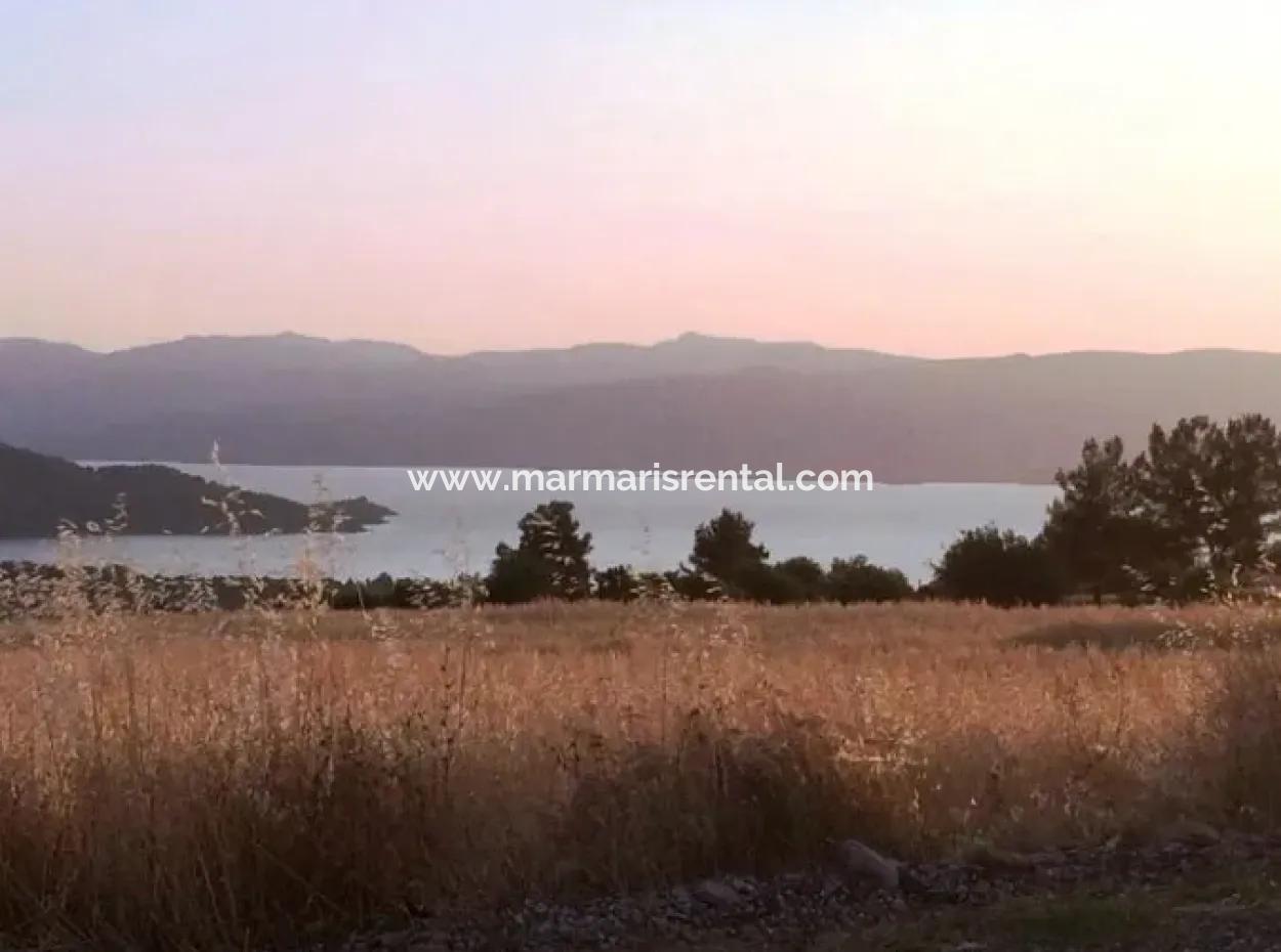 The Town Of Koycegiz, Plot For Sale 19000M2 Education, He Completed The Quarter With Lake View