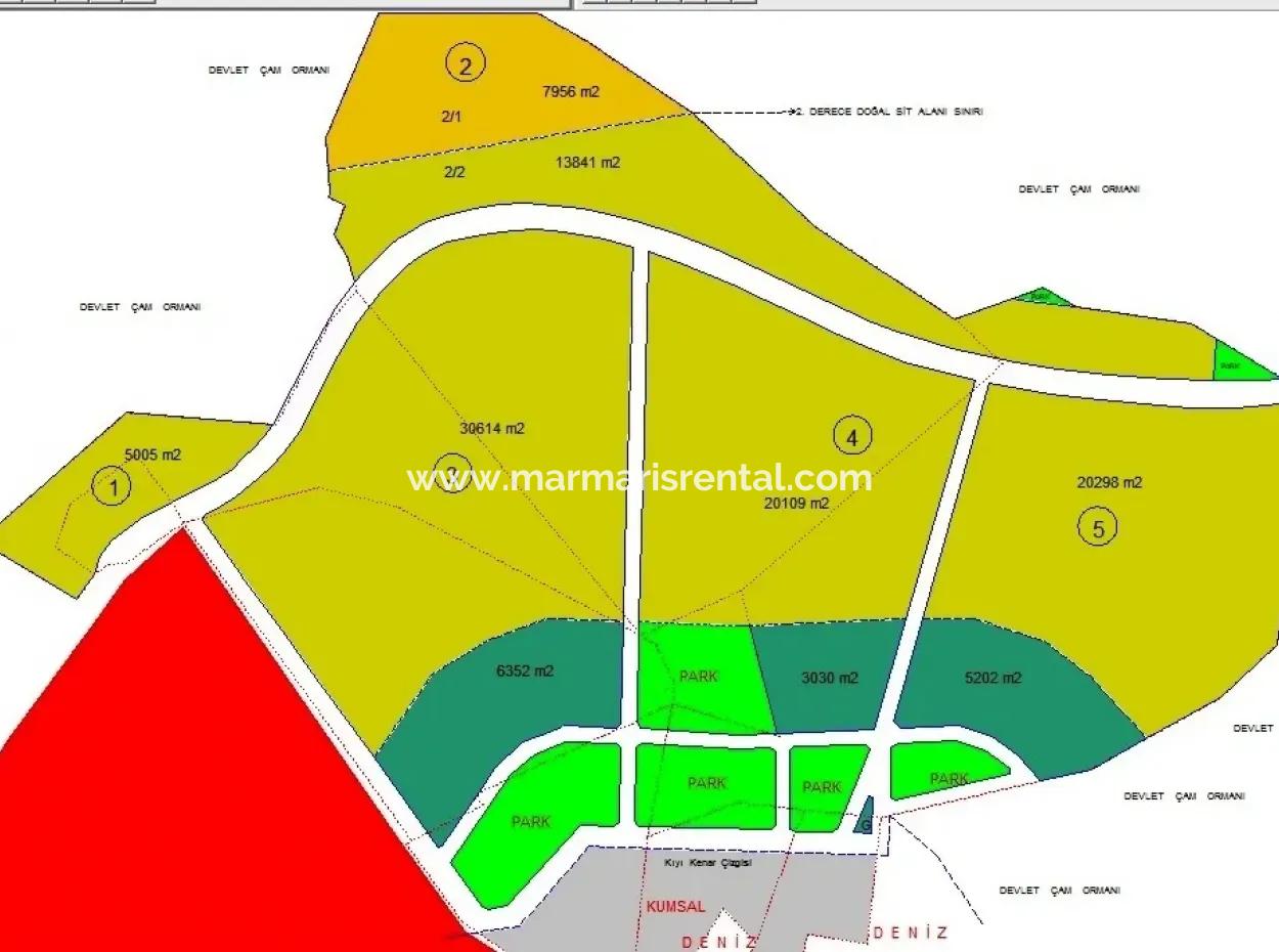 150000 M2 In The Centre Of Marmaris Is A 5-Star Holiday Resort,Hotel Plot For Sale Suitable For