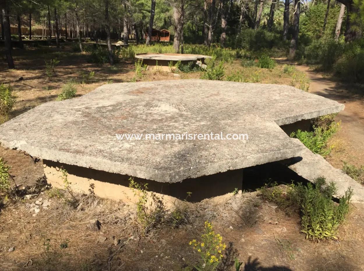 Land For Sale Suitable For Bungalow Hotel In 7500M2 Plot In Bördübet Bay