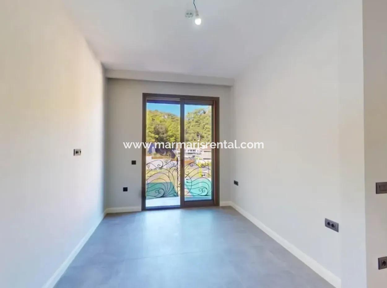 4 Rooms 1 Living Room Custom-Made Villa In 800M2 Plot With Swimming Pool With Magnificent Sea View In Marmaris Gökbel Area