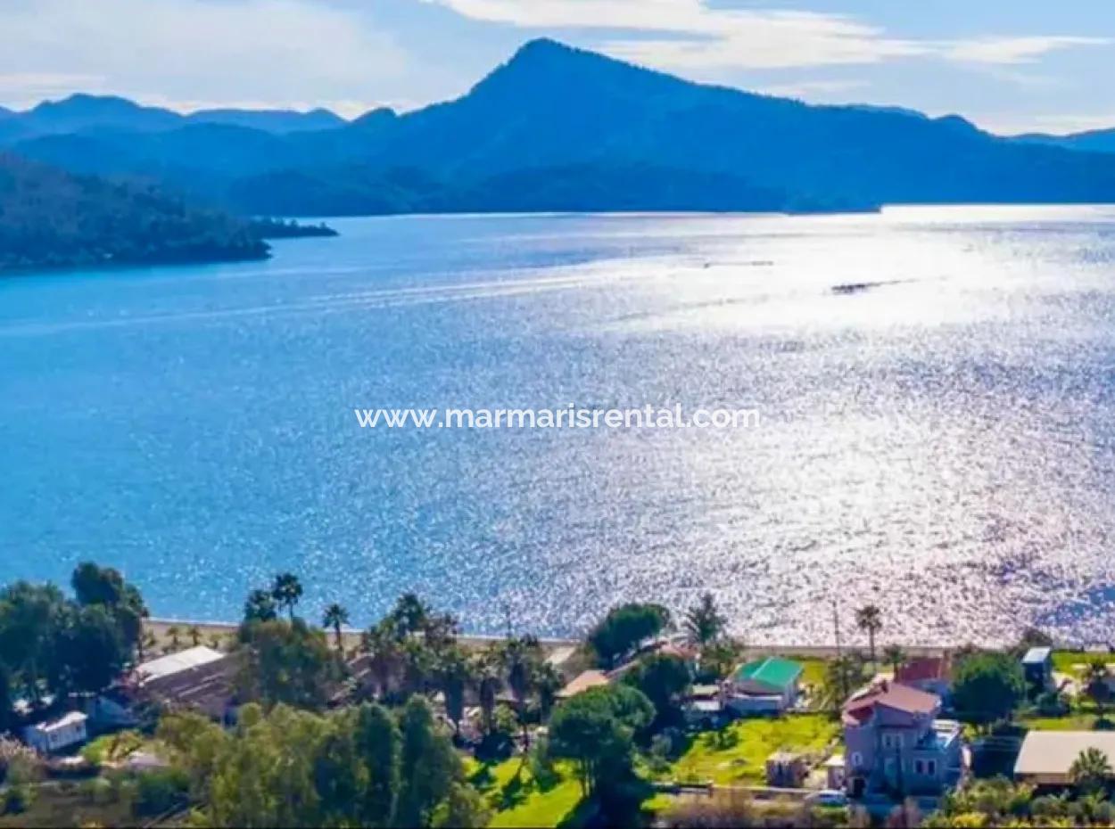 Land For Sale In Marmaris Hisarönü Bay Within A 6500M2 Tourism Area By The Sea