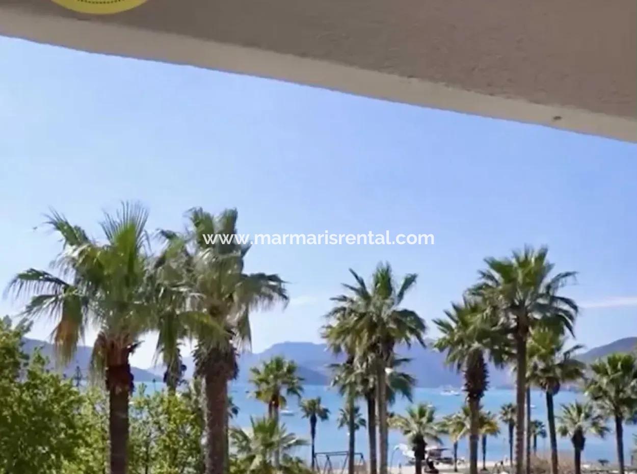 2 Rooms 1 Living Room 106M2 Mansion Apartment For Sale In A Magnificent Location By The Sea In The Center Of Marmaris