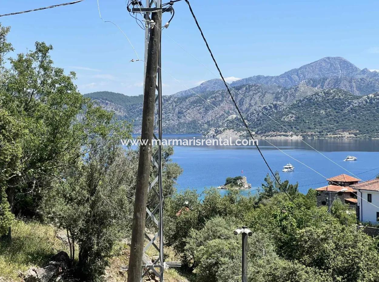 3 Rooms 1 Living Room 140M2 2 Villas For Sale With Swimming Pool With Magnificent Sea View In Selimiye Neighborhood Of Marmaris District