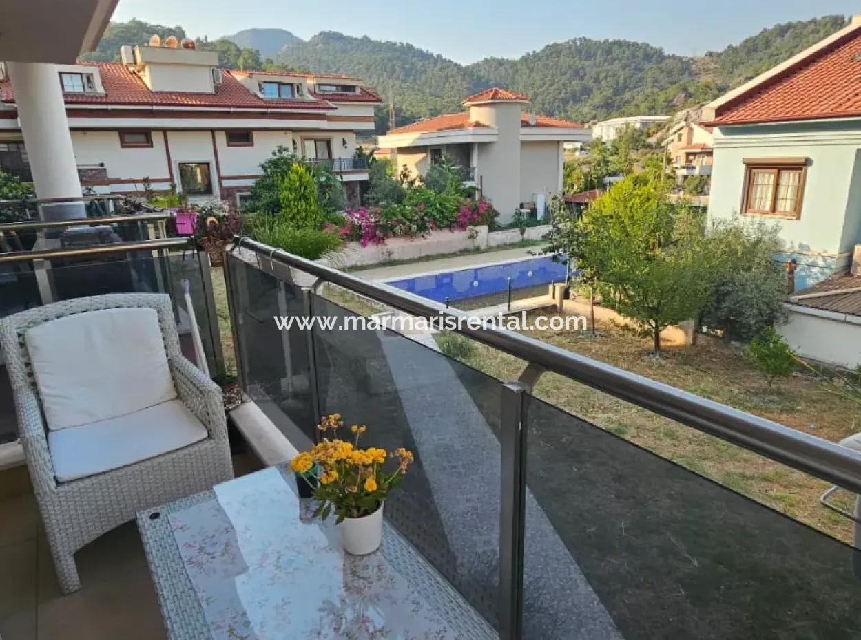 Camiavlu Neighborhood 3 1 Garden Duplex Flat With Pool For Sale