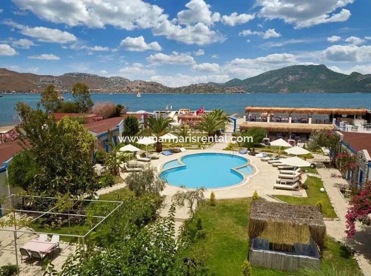 At A Distance Of 40 Km From Marmaris 30 Room Boutique Hotel By The Sea For Sale