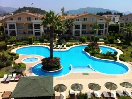 Luxury Duplex Apartment For Sale In Site With Swimming Pool In The Centre Of Marmaris