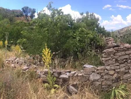 Akbuk, Mugla Province, County And Neighborhood Of The House In A Plot Of 3500 M2 In Zeytinkoy 2 Current Land Plot For Sale