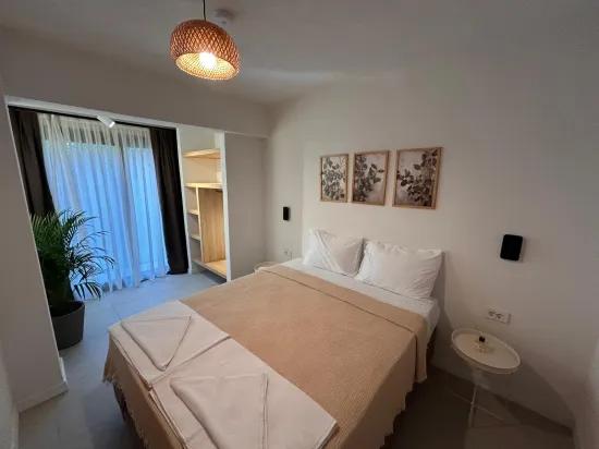 в Marmaris Çıldır, 30 m до моря, новый роскошный, с садом, меблированный, аренда 2+1