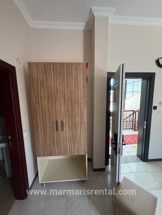 Marmaris Kemeraltı Mah. Kiralık 1+0 Daire - 45 m²