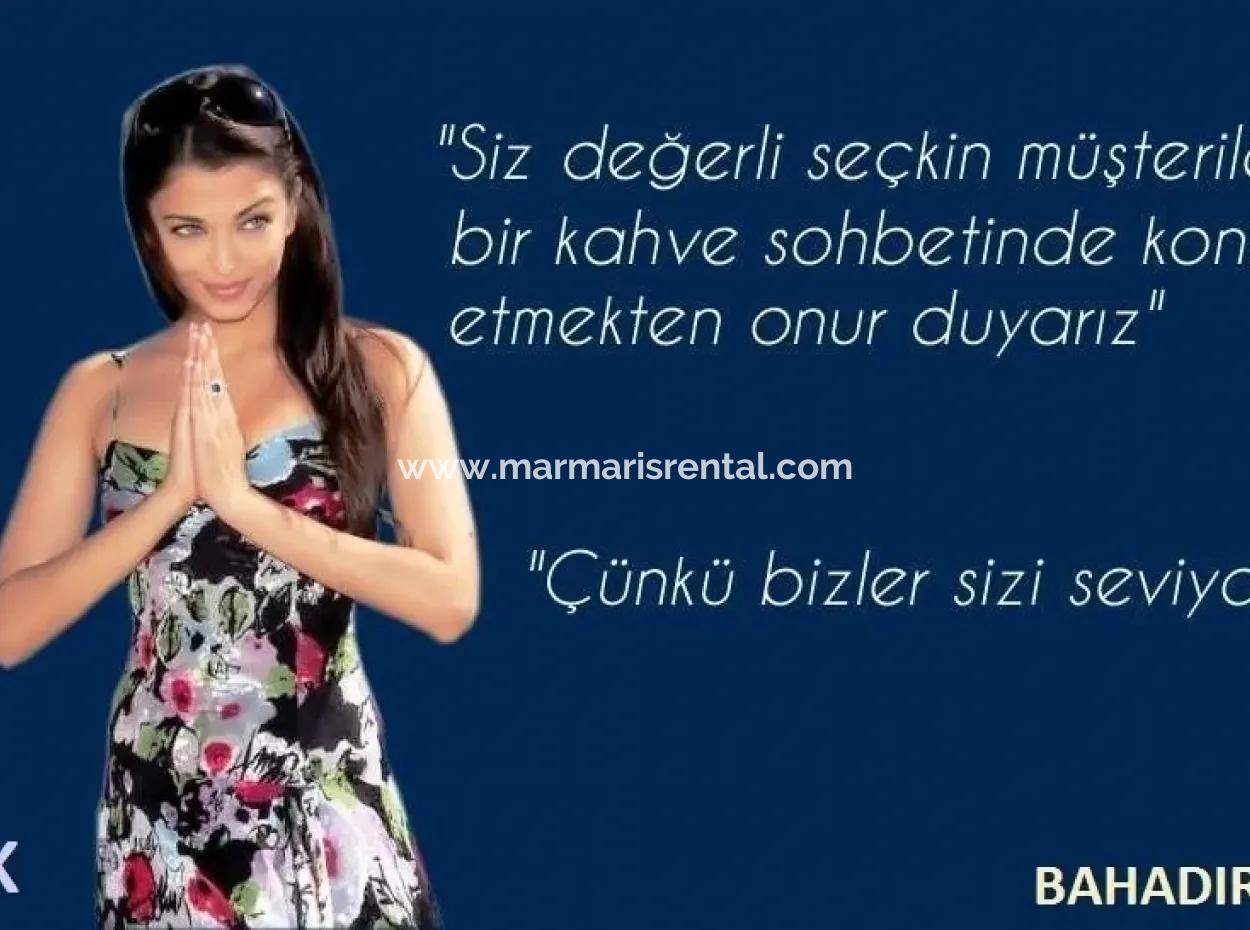 Marmaris Bozburun Koyunda Denize Sıfır 2600 M2 Yatırım İçin Uygun Arsa