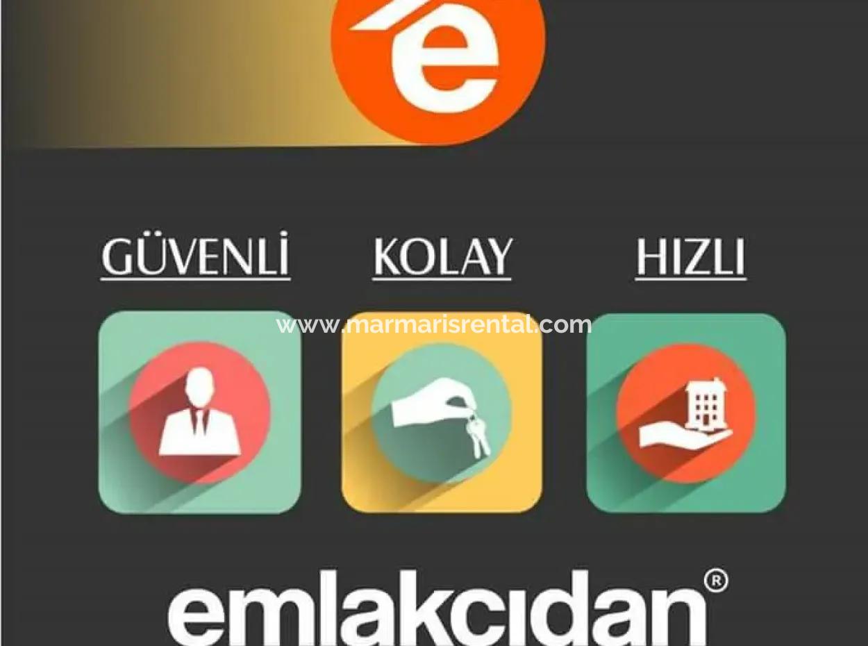 Emlakçıdan Marmaris Merkezinde Satılık Sıfır İkiz Villa