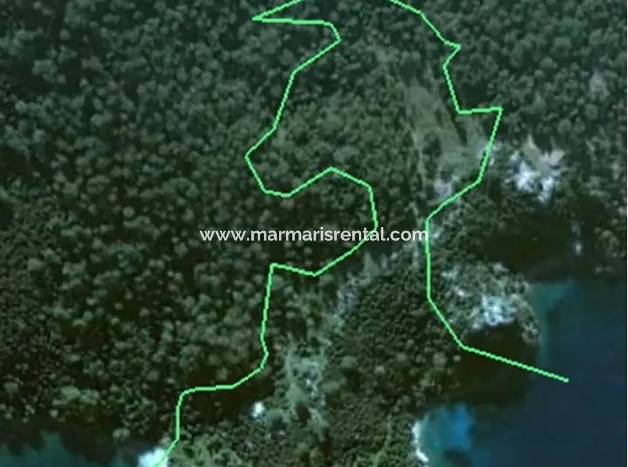 Marmaris Bölgesinde 5 Yıldızlı Otel  Yatırımına Uygun Arsa Satılık