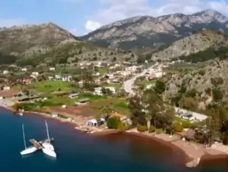 Marmaris İlçesi Orhaniye Köyünde Denize Sıfır 6000 M2 Satılık Koy