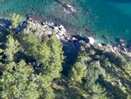 Marmaris İlçesi Turunç Mahallesi Deniz Kenarı 2354M2 Satılık Arsa