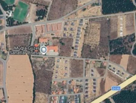 Muğla Ortaköy'de 750 M2 10/20 İmarlı Satılık Arsa